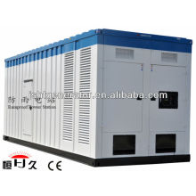 Conjunto de generador eléctrico a prueba de lluvia móvil 80KW (GF80C)